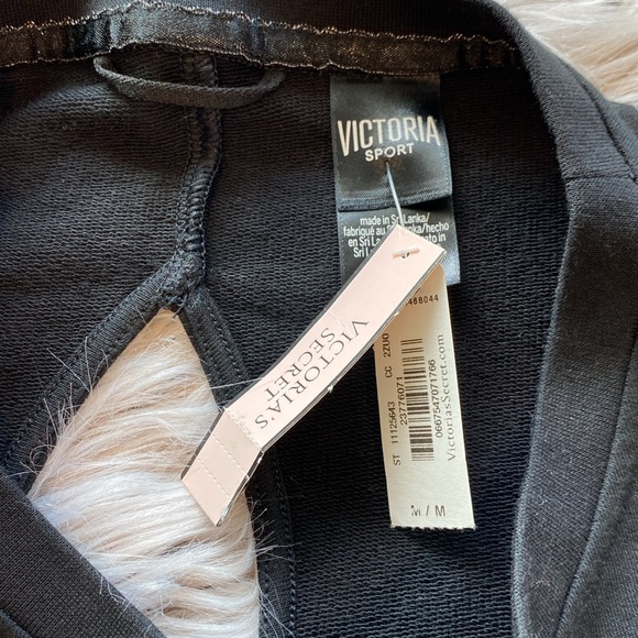 NWT Victoria's Secret Sport Black Dress Keyhole Detail Swim Cover - Picture 5 of 7